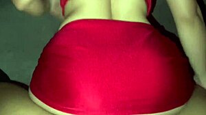 White nymph makes home video hidden from husband