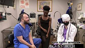 Rina Arem's chest drenched in cum during intense POV face action