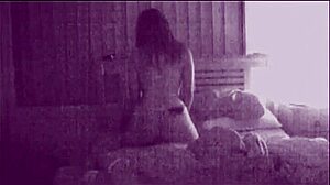 Amateur couple fucks loudly with moaning.