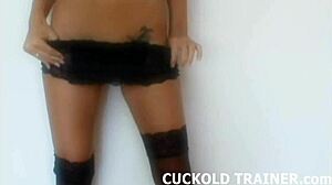 Watch How His Black Cock Stretches Out My Pussy In Interracial Bdsm!