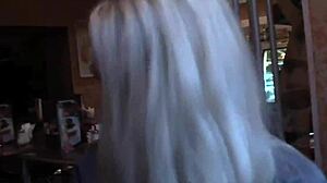 i got a cumshot on my pussy in the public toilet.