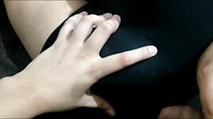 yo, banging my best friend after gym in leggings