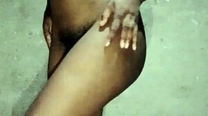 Amateur African Babe Cums Twice Hard