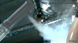 I’m bound tight in Asian electro bondage play