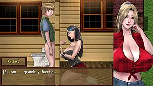 trapped in sexual camp with busty girls 😱