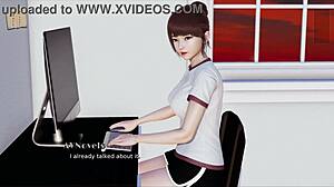 Brunette India Saya dengan Obsesi Pantat Besar