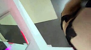 Papi's view of swinging with Marianita and me