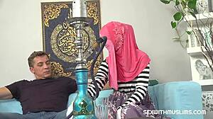 Guy vents anger by fucking his Arab bitch