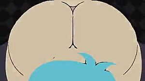 Sky dostaje tytfuck od potwornego kutasa i wytrysk na cycki