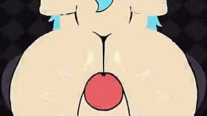 Sky Gets Monster Cock Titty Fuck and Cumshot