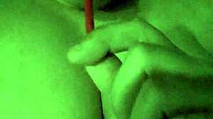 I'm sucking this lollipop while playing with my tits.