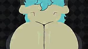 Sky Gets Monster Cock Titty Fuck and Cumshot