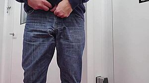 I drop my pants and jerk off in hospital publicly