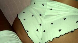 caught my brazilian sister-in-law in bed for fun