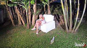 KATHARINE MADRID BEHIND SCENES ACTION WITH SANDRO LIMA BIG ASS LATINA BLOWJOB