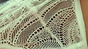 Masturbating with big wet hairy pussy 😍