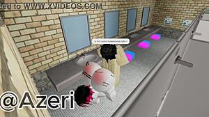 Me Following My Friend Into A Public Bathroom On Roblox 2