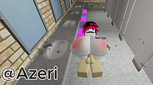 Me Following My Friend Into A Public Bathroom On Roblox 2