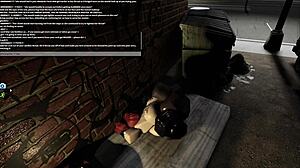 I roughly fucked the prostitute in the hotel corner