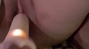Asian Housewife’s Big Natural Tits Licked in Wild Masturbation