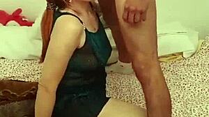 When girlfriend LEAVES, I MAKE mother-in-law SUCK DICK and FUCK ASS