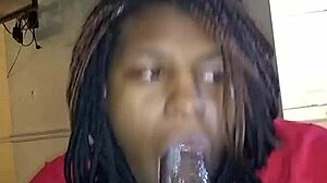 diamond mercedez giving sloppy bbbj part 1 in florida