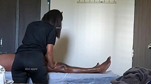 I enjoy a happy ending massage in the spa