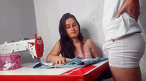 i watched my client's hard cock grow