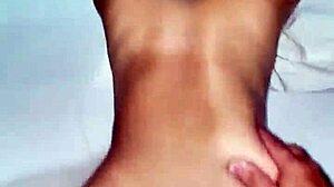 Latina stepsister bent over for doggy style homemade sex