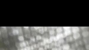 Shy teen neighbor returns for another sneaky car encounter