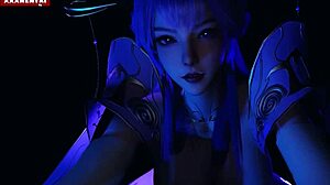 Princess 3D Beauty Explores Forbidden Touch in Wild Hentai Animation