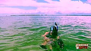 Penny Pax explores underwater relaxation scenes.