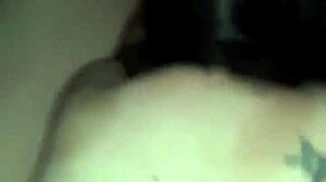 Guy enjoying a private moment in the room