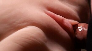 滑らか濡れマンコでダブルペネおもちゃプレイ