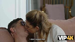 vip4k couple indulges in ass licking fetish on sofa