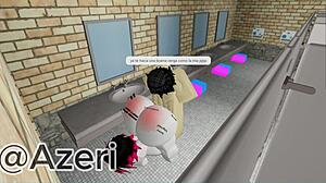 Me Following My Friend Into A Public Bathroom On Roblox 2