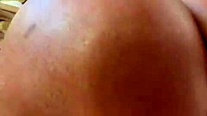 Why is this blonde hermosa fingering her big ass latina tits?