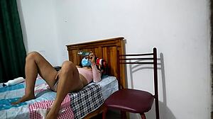 I share my stepdaughter’s cute naked body video!