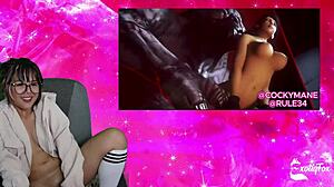 exotiqfox tempts with pov solo masturbation and orgasm