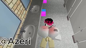 Me Following My Friend Into A Public Bathroom On Roblox 2