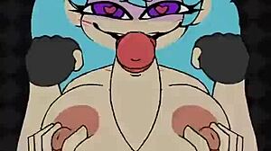 Sky Gets Monster Cock Titty Fuck and Cumshot