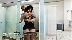 yo, i'm cheating on my husband with his buddy in the bathroom