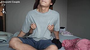 Japanese Black Gal’s Tan Lines Ignite Wild One-Night POV