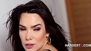 Classy Brunette Flaunts Buttplug in HardestX Anal Scene