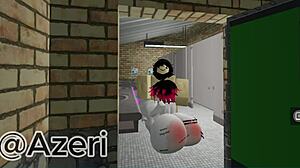 Me Following My Friend Into A Public Bathroom On Roblox 2