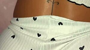 caught my brazilian sister-in-law in bed for fun