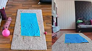 डुअल कैम नंगी योग सेशन में चौंकाने वाले मूव्स रिवील होते हैं