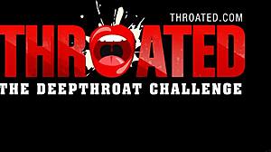 Feeling Wild Engulfing a Hard Cock with Cumshot on Teen Slut's Face.