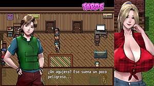 trapped in sexual camp with busty girls 😱