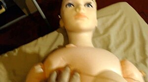 Slamming My New Sex Doll Aileen Hard